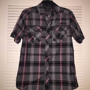 Burnside button down tee
